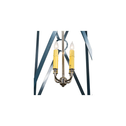 8 Light 18" Wide Taper Candle Pendant