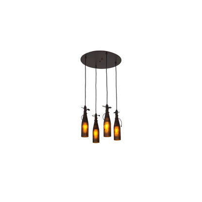 4 Light 18" Wide Multi Light Pendant