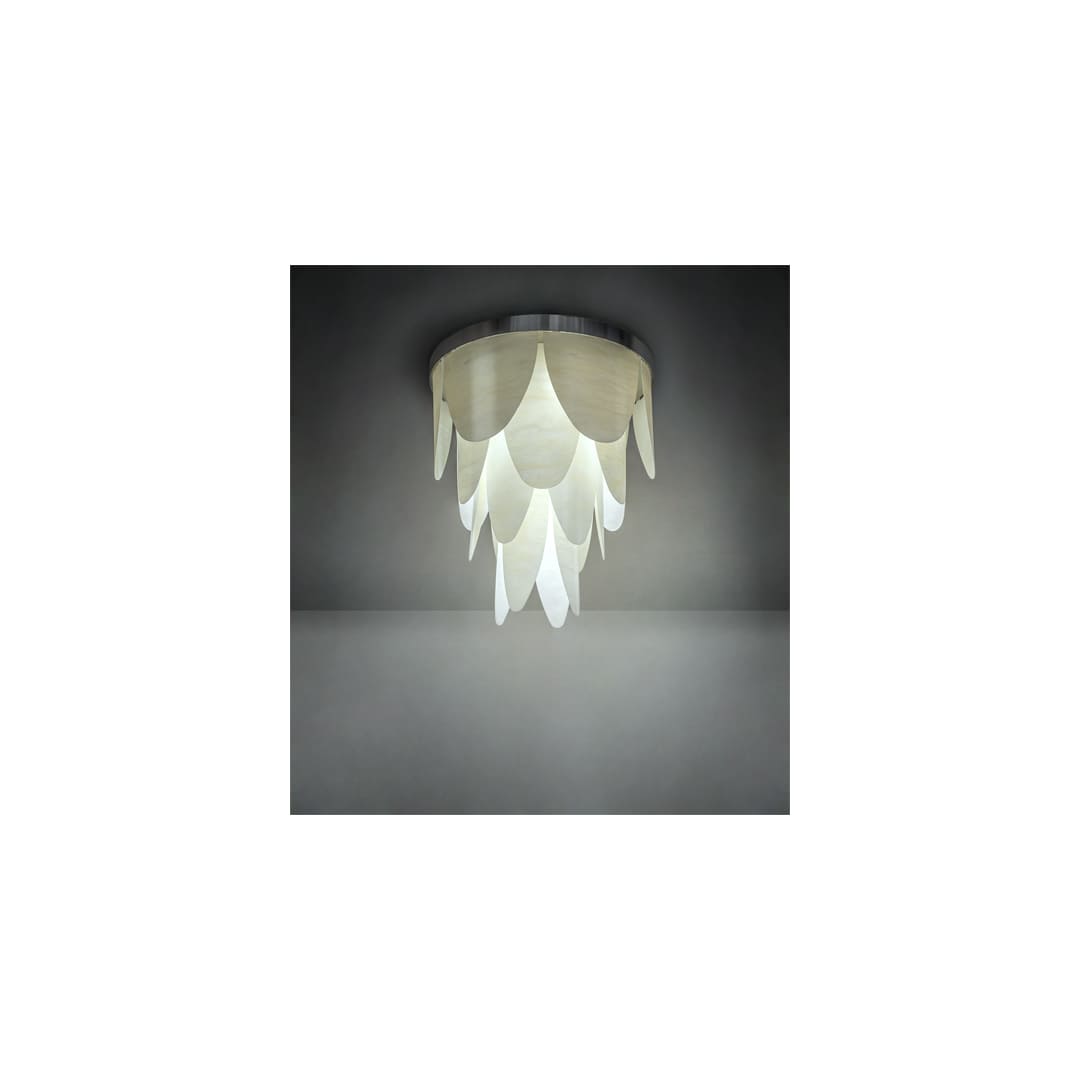 Kronick 12 Light 48" Wide Flush Mount Waterfall Ceiling Fixture