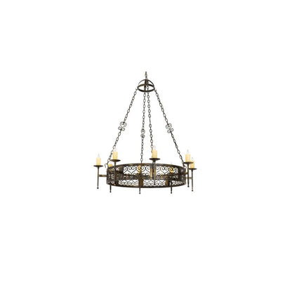 Toscano 8 Light 48" Wide Candle Style Chandelier