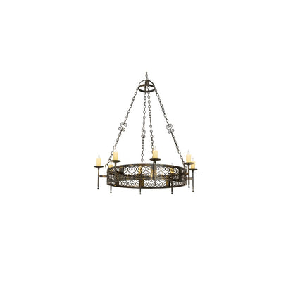 Toscano 8 Light 48" Wide Candle Style Chandelier