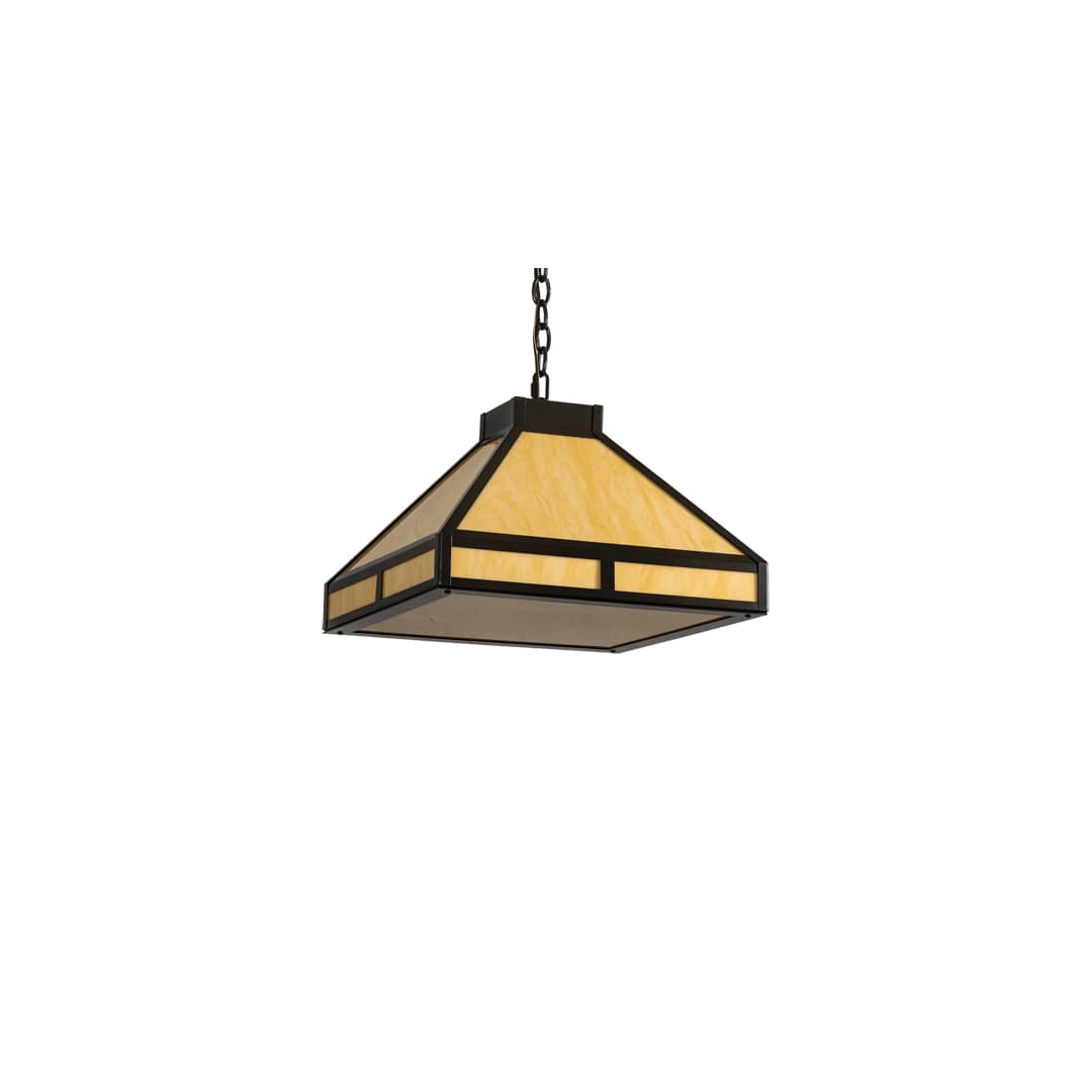 2 Light 26" Wide Pendant
