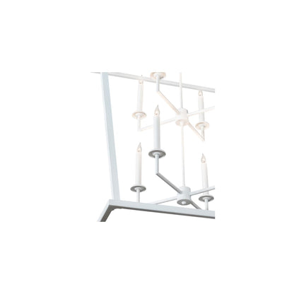 8 Light 59" Wide Taper Candle Pendant