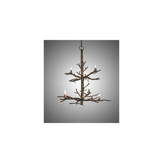 Winter Solstice 9 Light 36" Wide Taper Candle Style Chandelier
