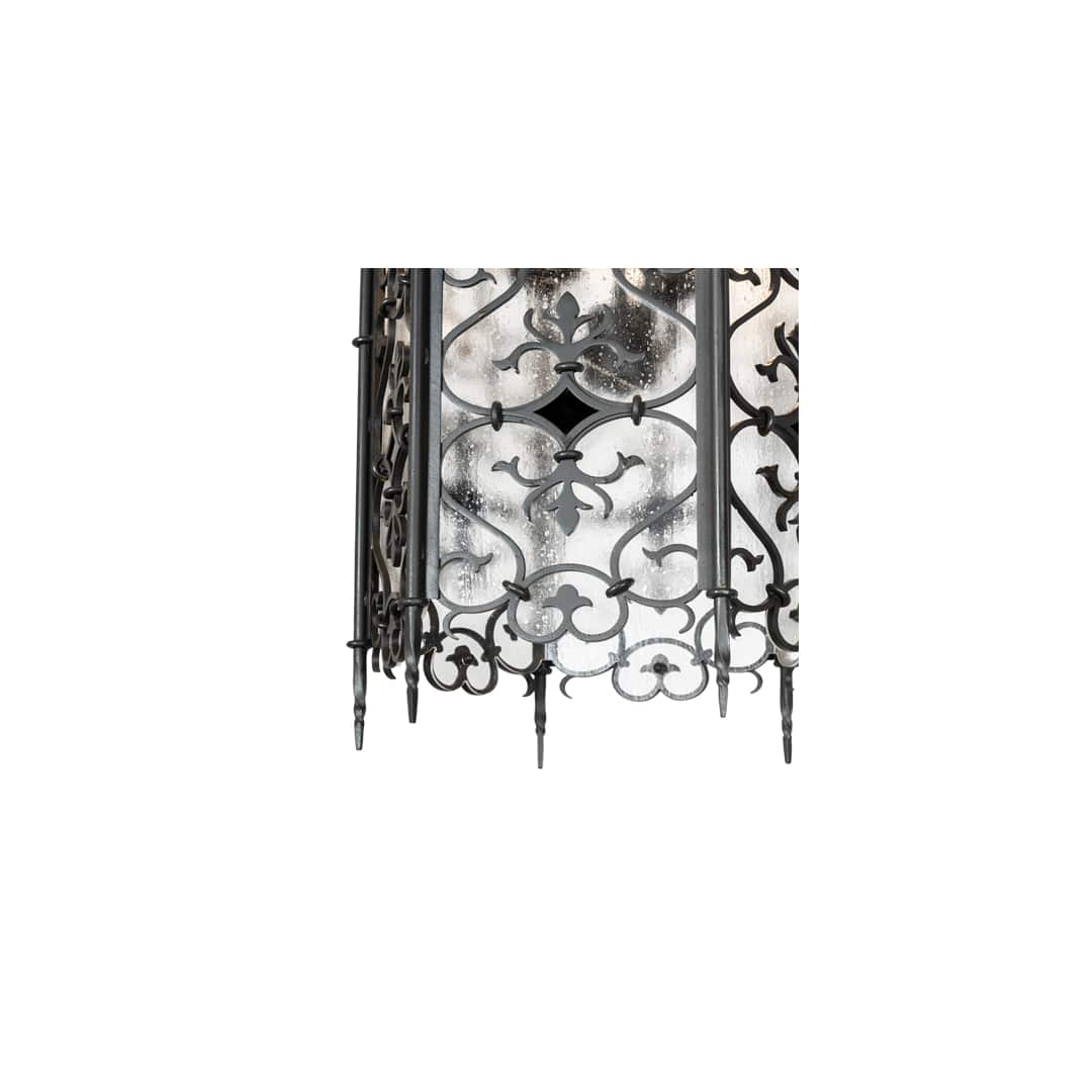 6 Light 18" Wide Taper Candle Pendant