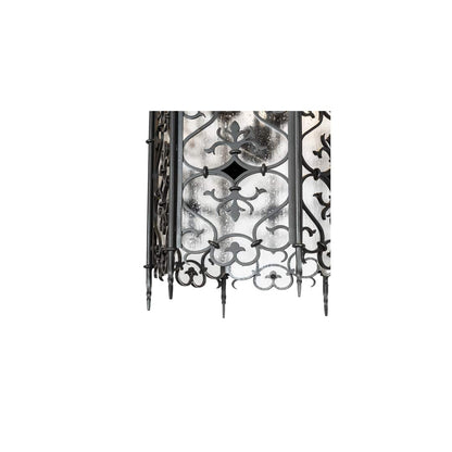 6 Light 18" Wide Taper Candle Pendant