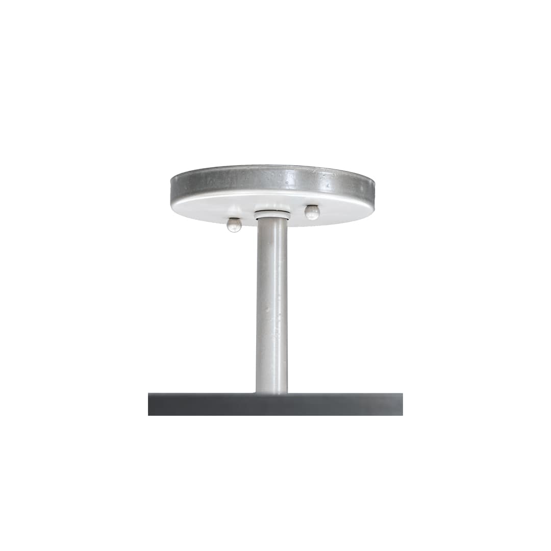 Cilindro 6 Light 36" Wide Semi-Flush Drum Ceiling Fixture - Champagne Finish