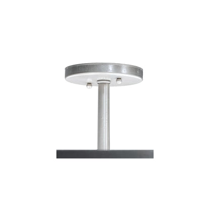 Cilindro 6 Light 36" Wide Semi-Flush Drum Ceiling Fixture - Champagne Finish