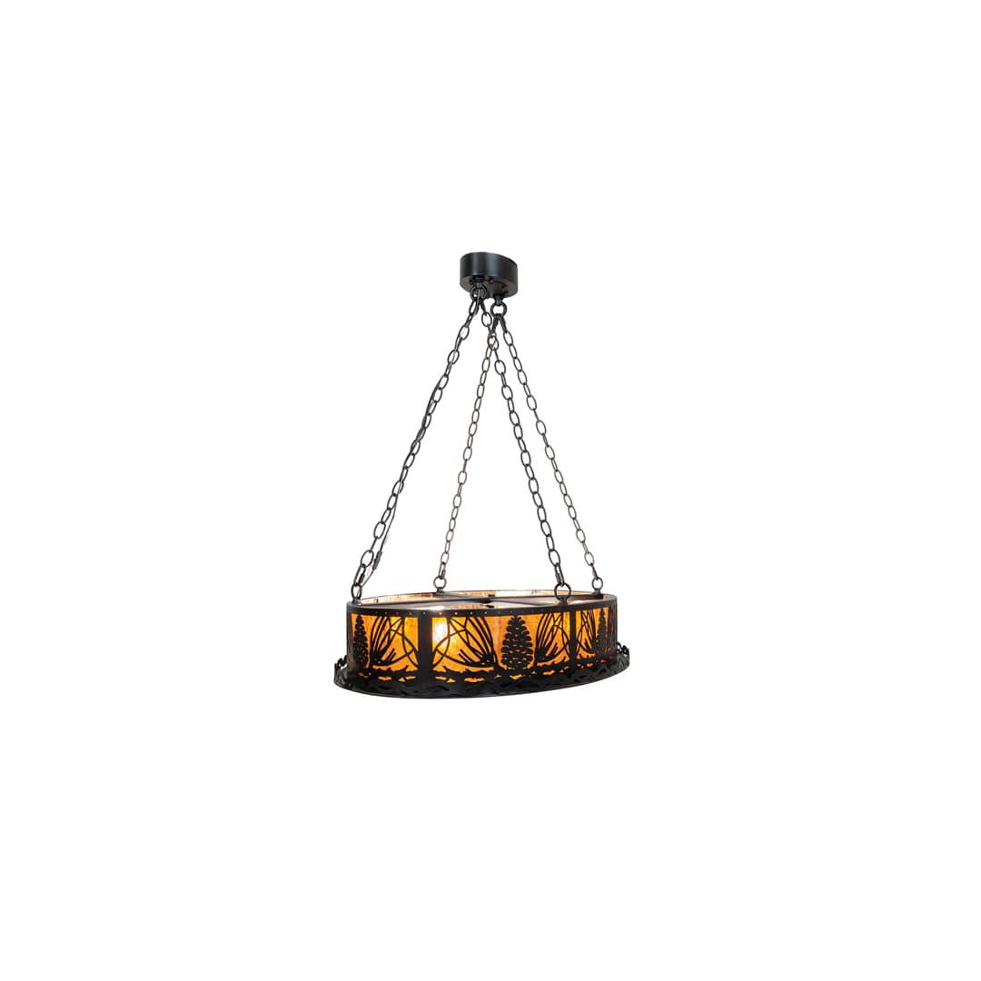 8 Light 24" Wide Pendant