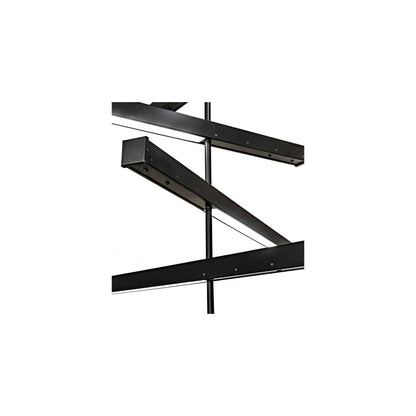 5 Light 94" Wide Abstract Pendant