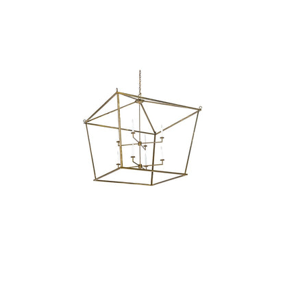 8 Light 71" Wide Taper Candle Pendant