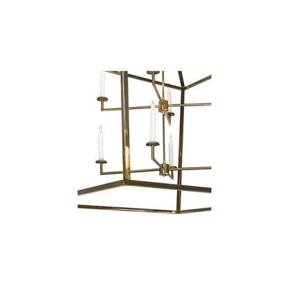 8 Light 71" Wide Taper Candle Pendant