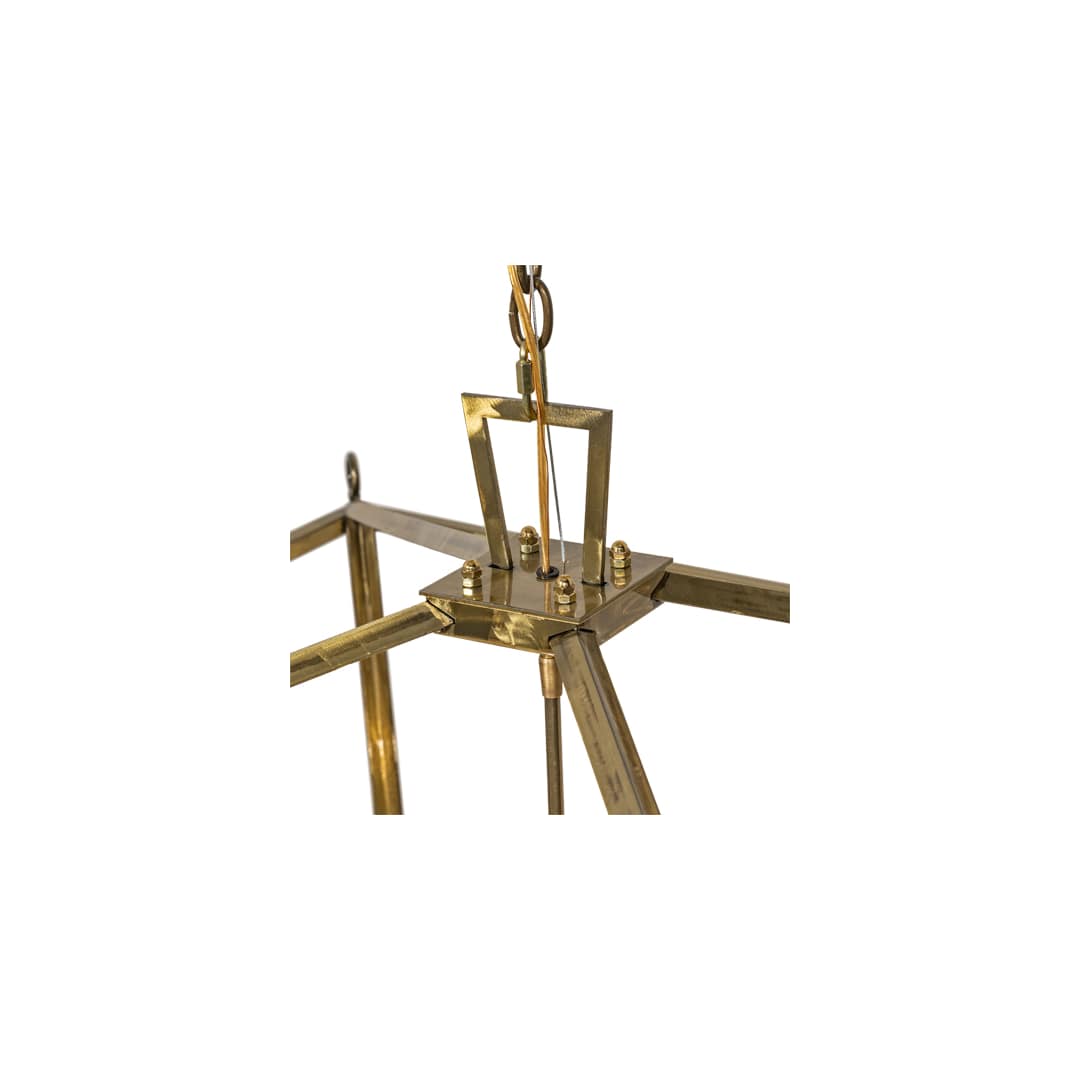 8 Light 71" Wide Taper Candle Pendant