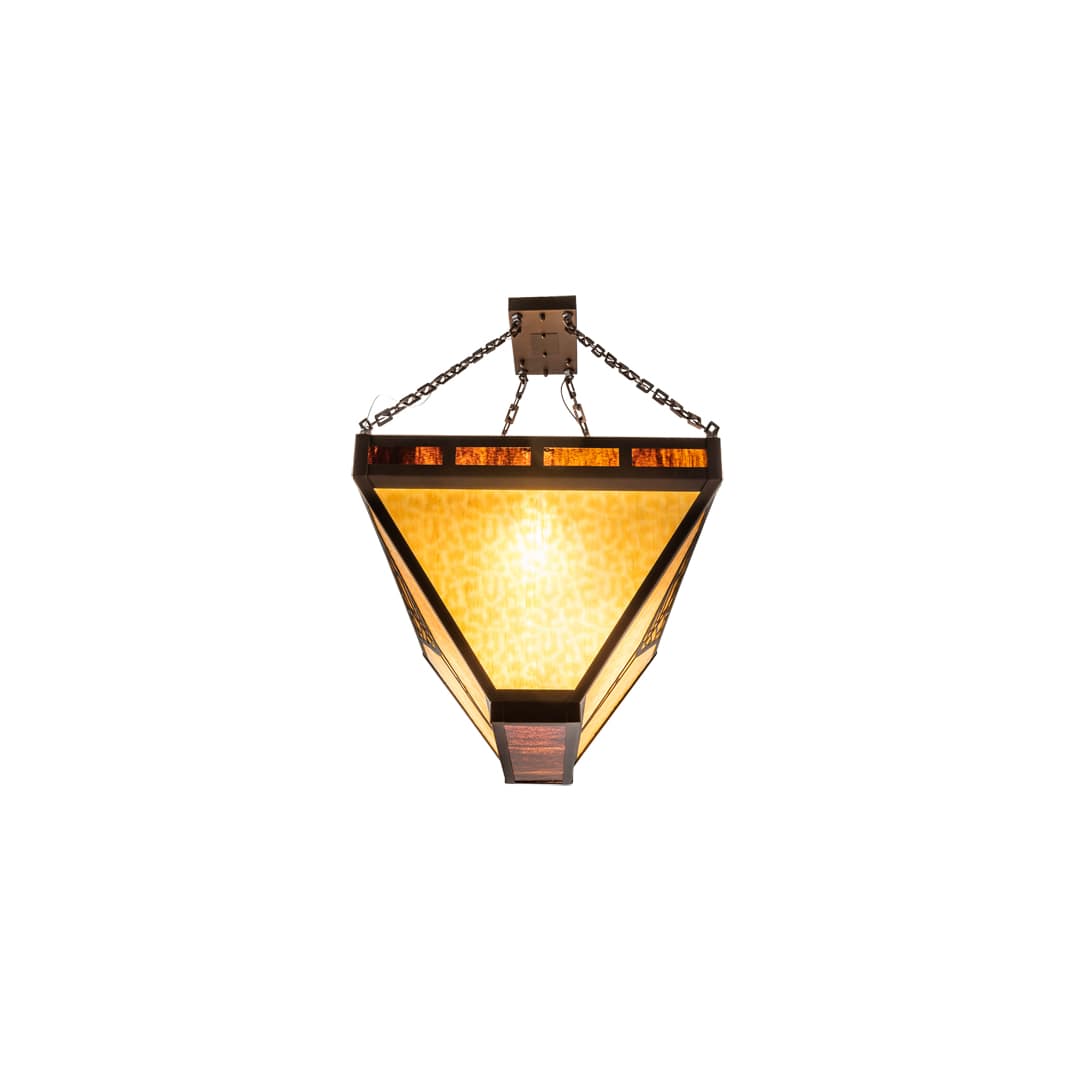 Nuevo Mission 9 Light 48" Wide Semi-Flush Linear Ceiling Fixture