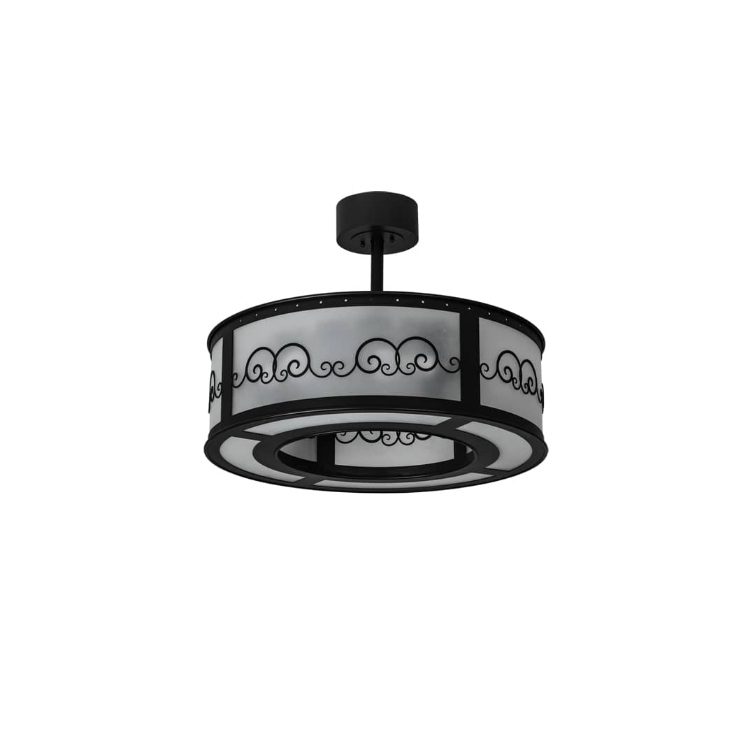 8 Light 28" Wide Pendant