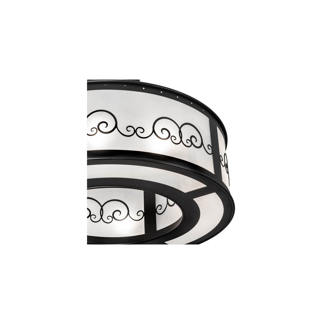 8 Light 28" Wide Pendant