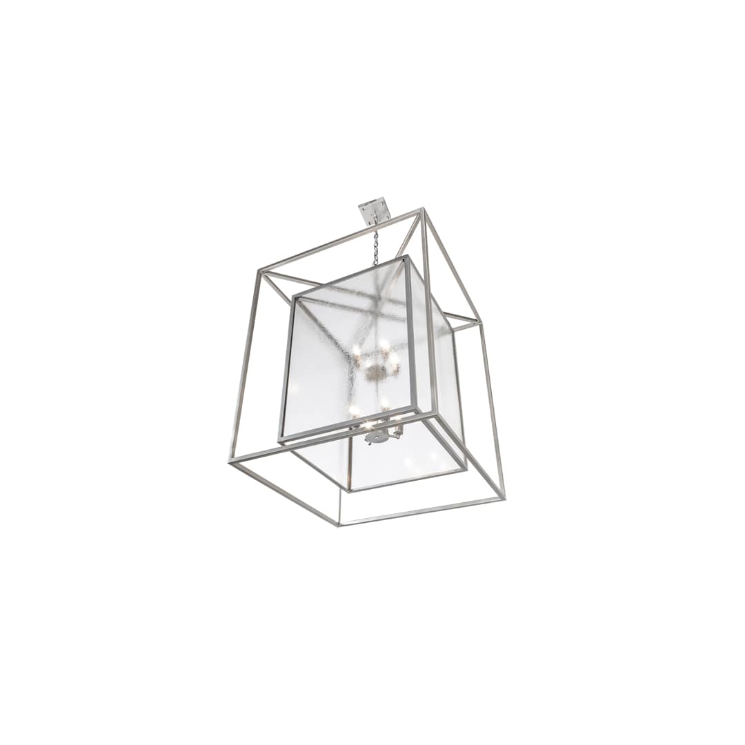 8 Light 48" Wide Taper Candle Pendant