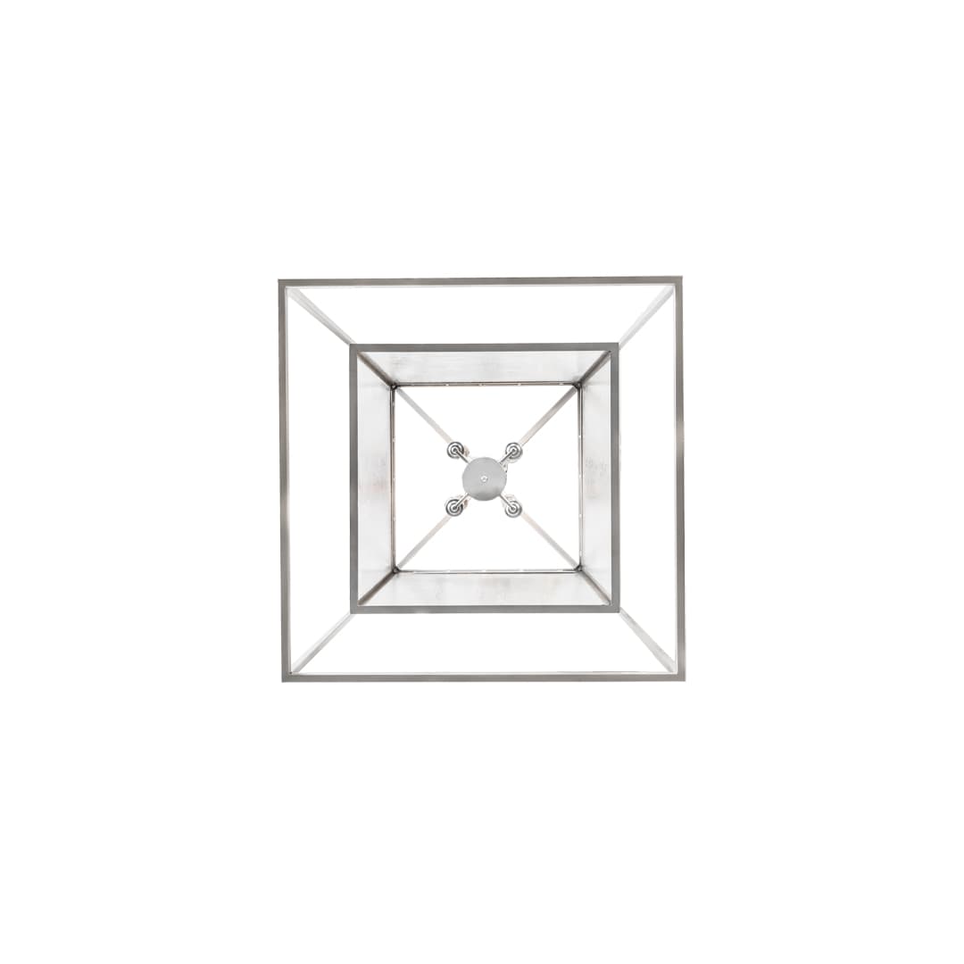 8 Light 48" Wide Taper Candle Pendant