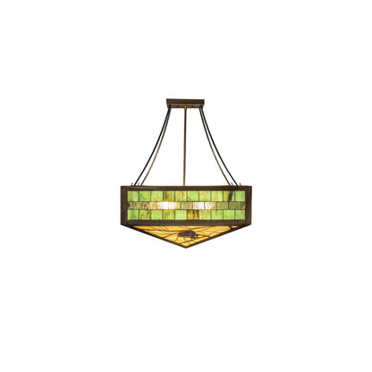 Pinecone 4 Light 33" Wide Semi-Flush Ceiling Fixture