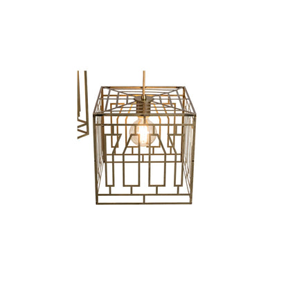 3 Light 32" Wide Abstract Multi Light Pendant