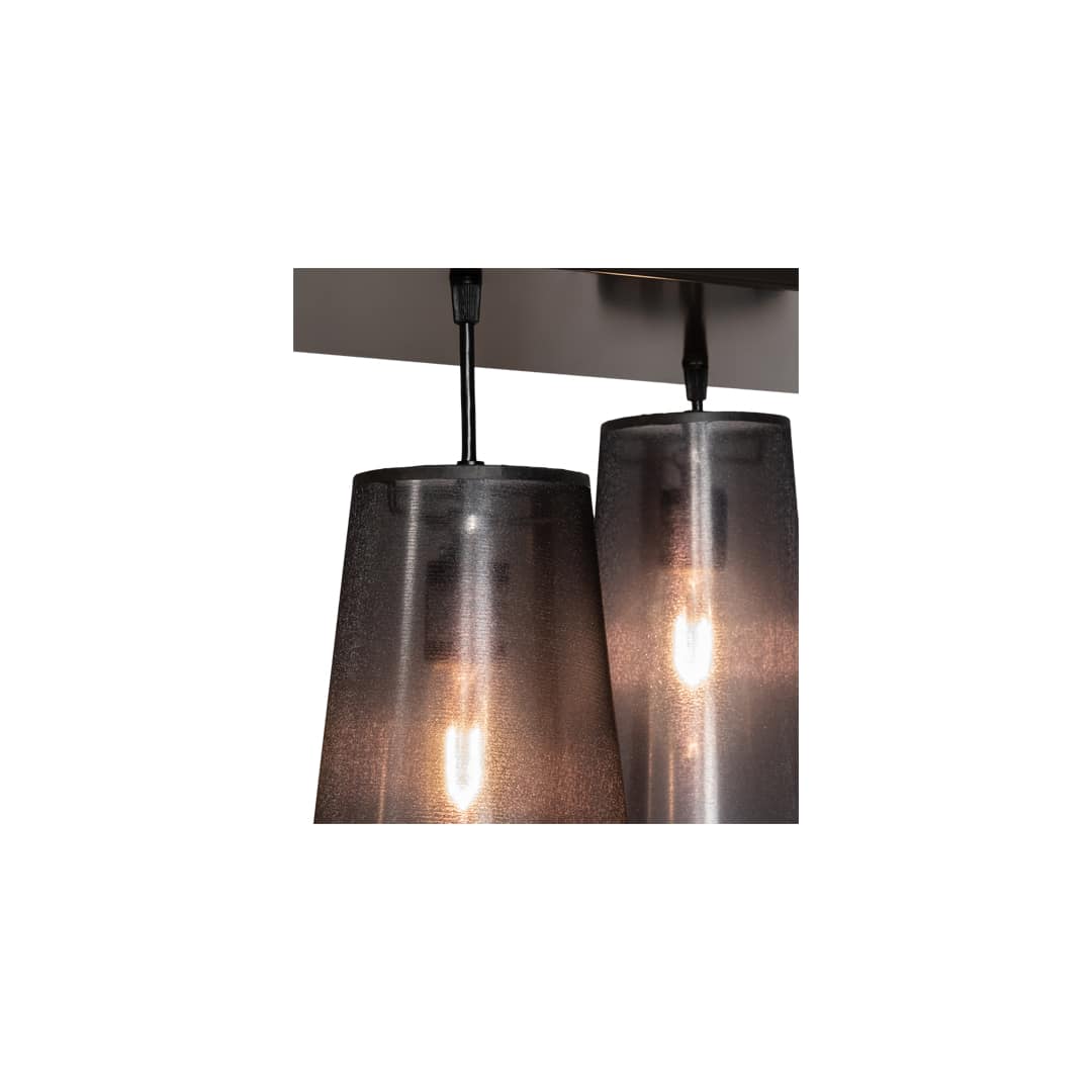 6 Light 13" Wide Multi Light Pendant