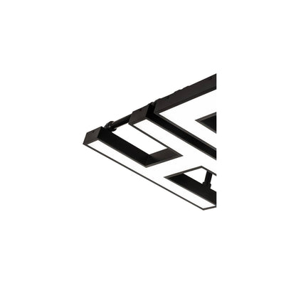 Personalized 81" Wide LED Semi-Flush Ceiling Fixture