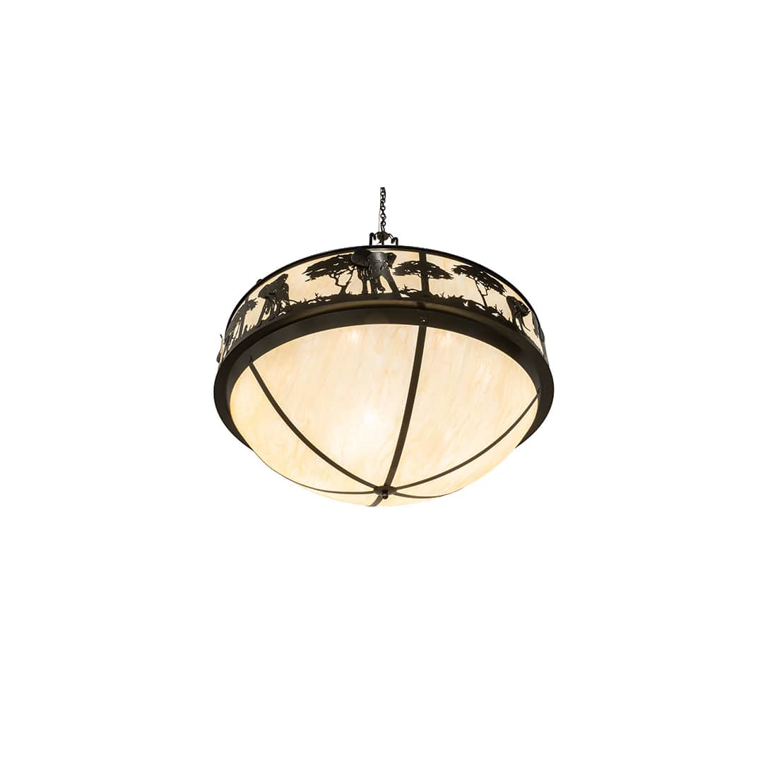 12 Light 54" Wide Pendant
