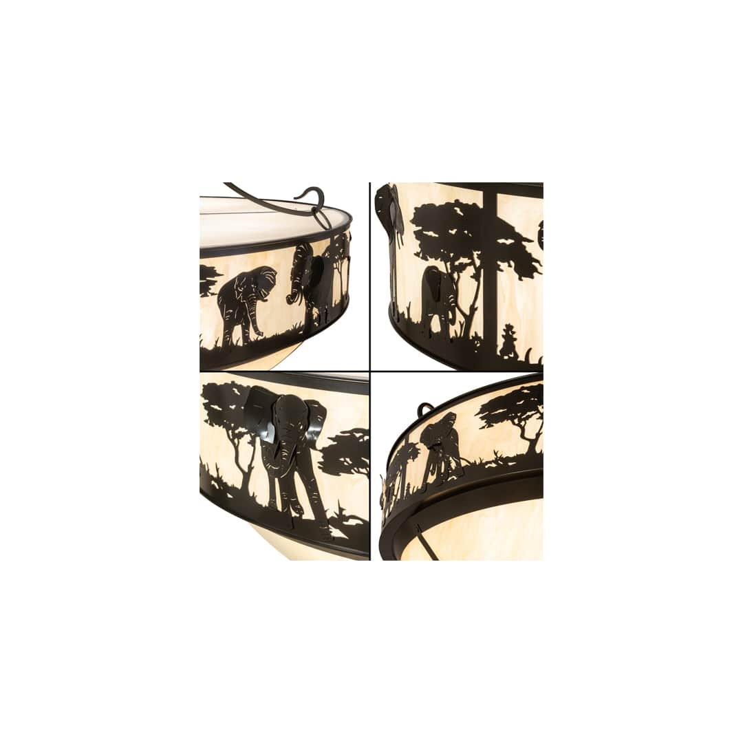 12 Light 54" Wide Pendant