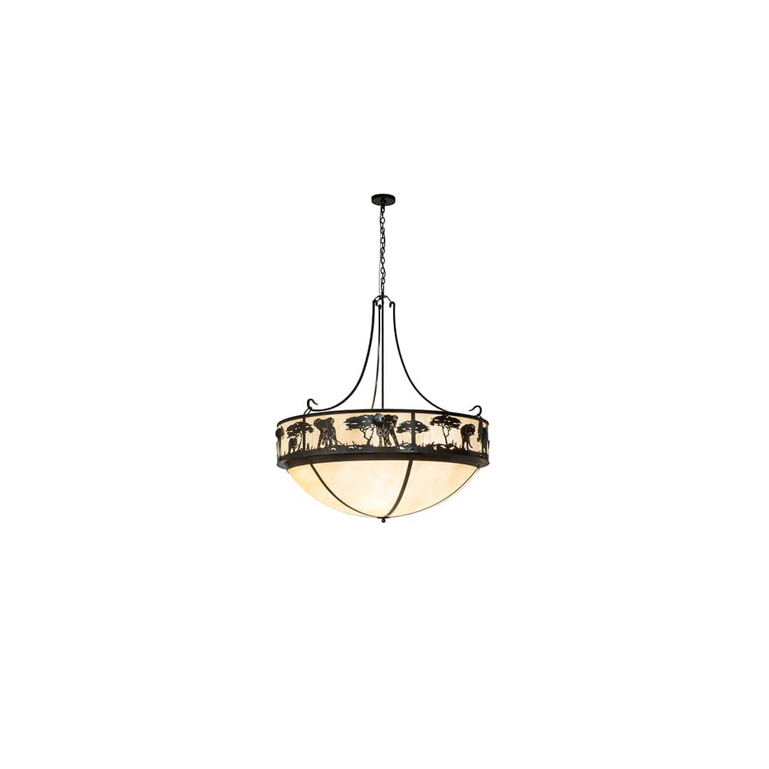 12 Light 54" Wide Pendant