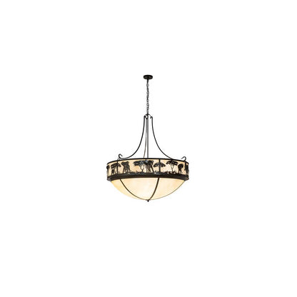 12 Light 54" Wide Pendant