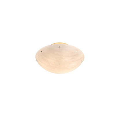Artesia 12 Light 60" Wide Semi-Flush Bowl Ceiling Fixture - Gold Metallic Finish