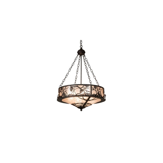 4 Light 24" Wide Pendant