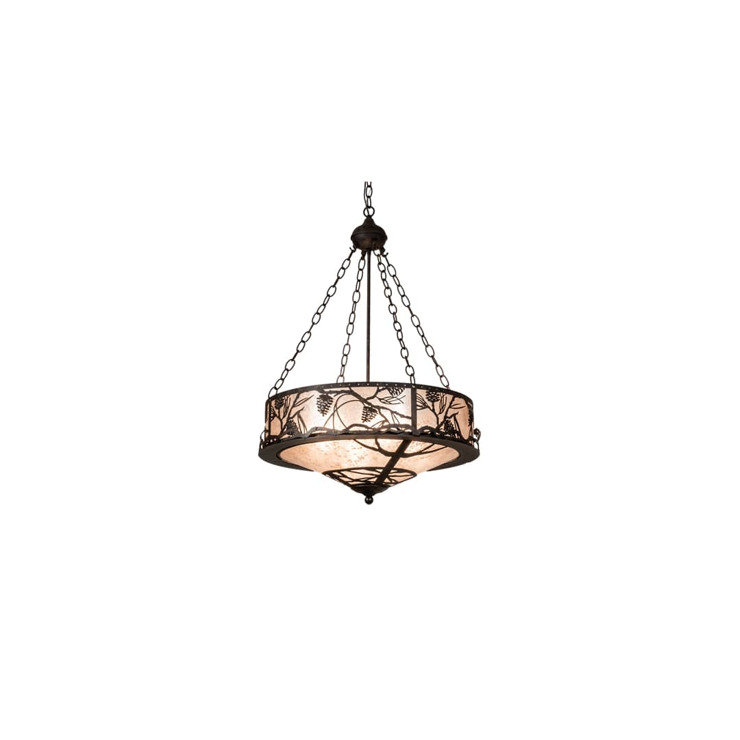 4 Light 24" Wide Pendant
