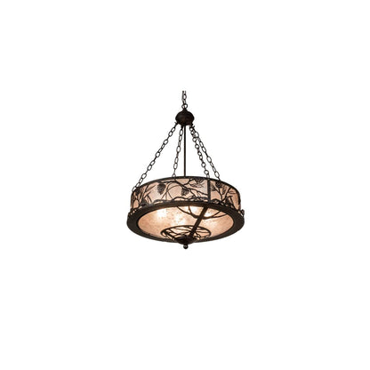 4 Light 24" Wide Pendant