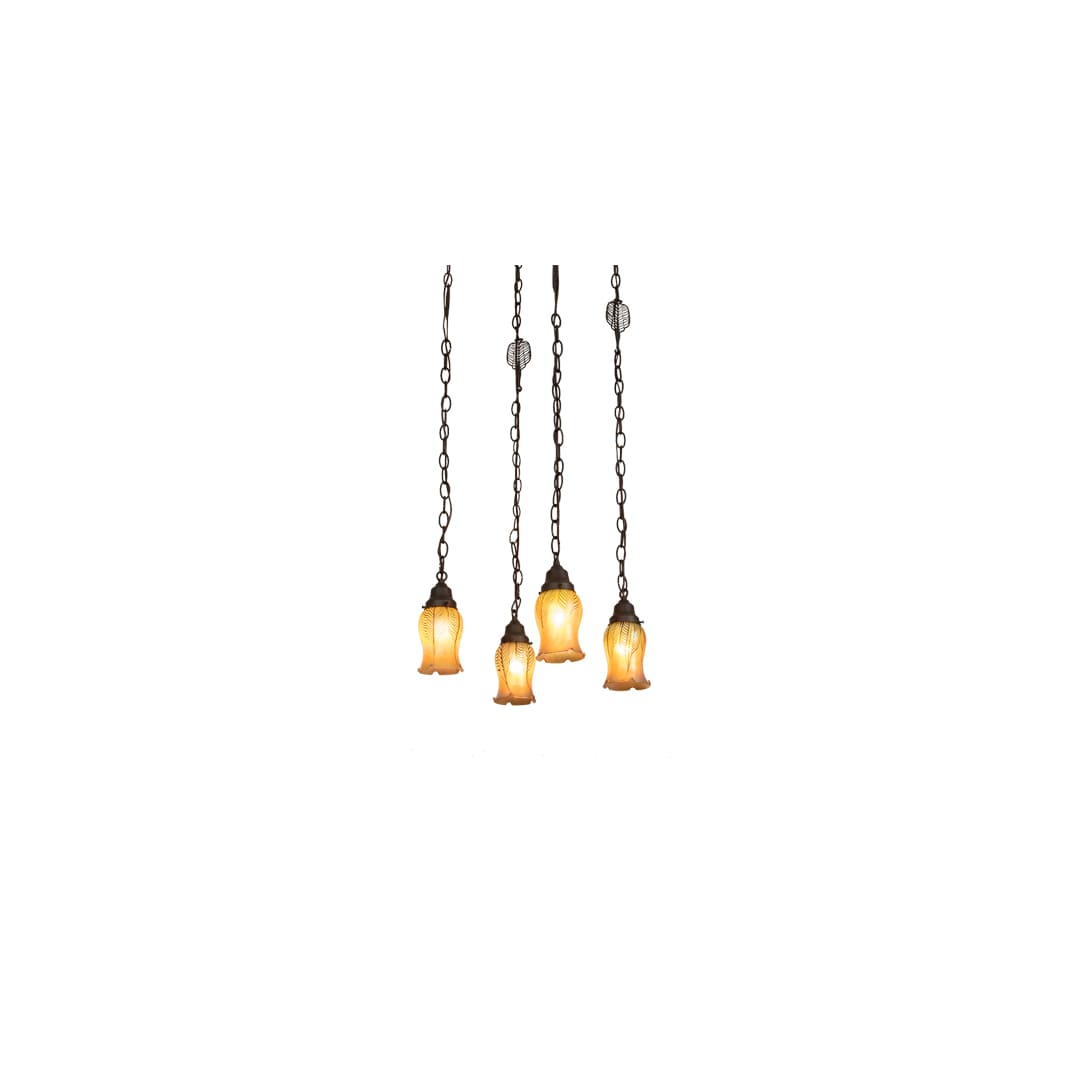 4 Light 21" Wide Multi Light Pendant