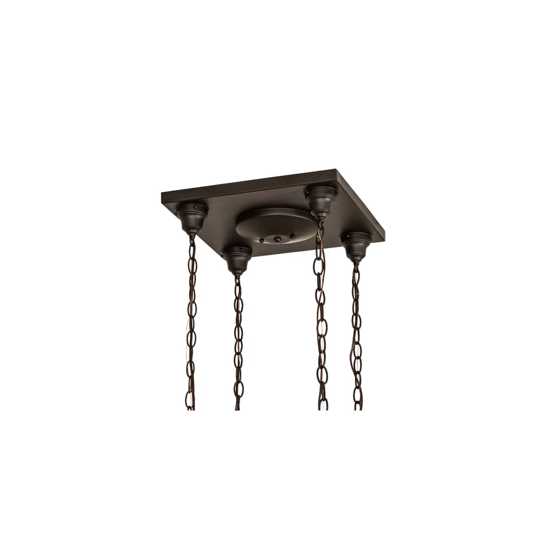 4 Light 21" Wide Multi Light Pendant