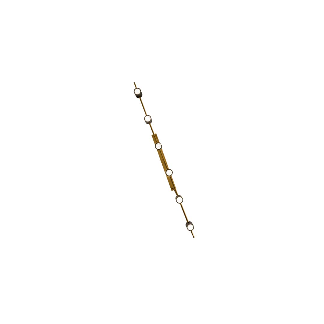 6 Light 72" Wide Linear Pendant