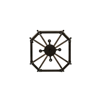 4 Light 22" Wide Taper Candle Pendant