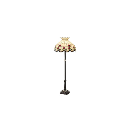 Roseborder 3 Light 62" Tall Buffet Floor Lamp