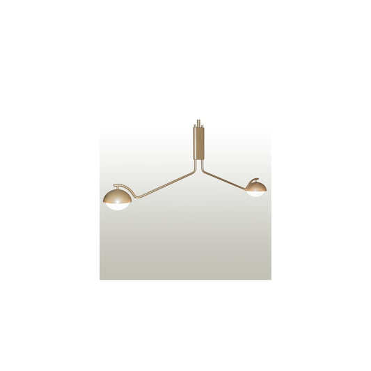 2 Light 63" Wide Linear Pendant