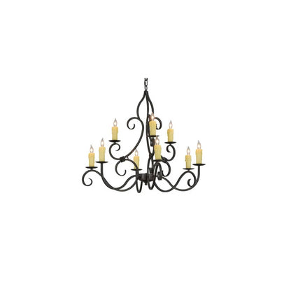 Clayton 9 Light 36" Wide Taper Candle Style Chandelier