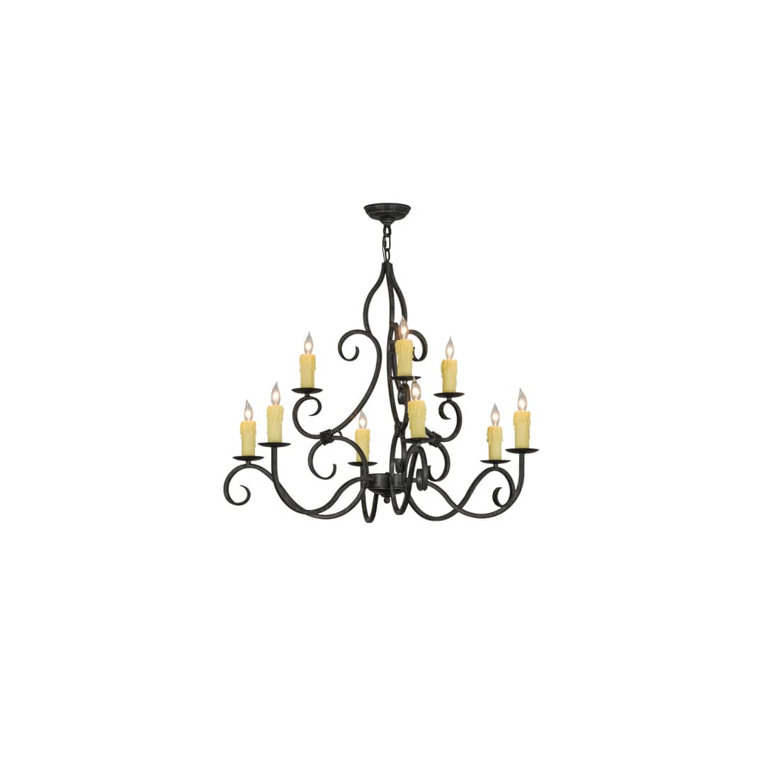 Clayton 9 Light 36" Wide Taper Candle Style Chandelier