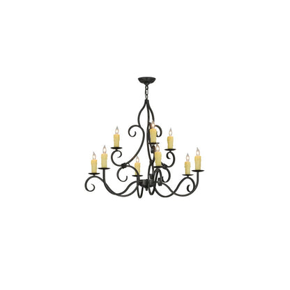 Clayton 9 Light 36" Wide Taper Candle Style Chandelier