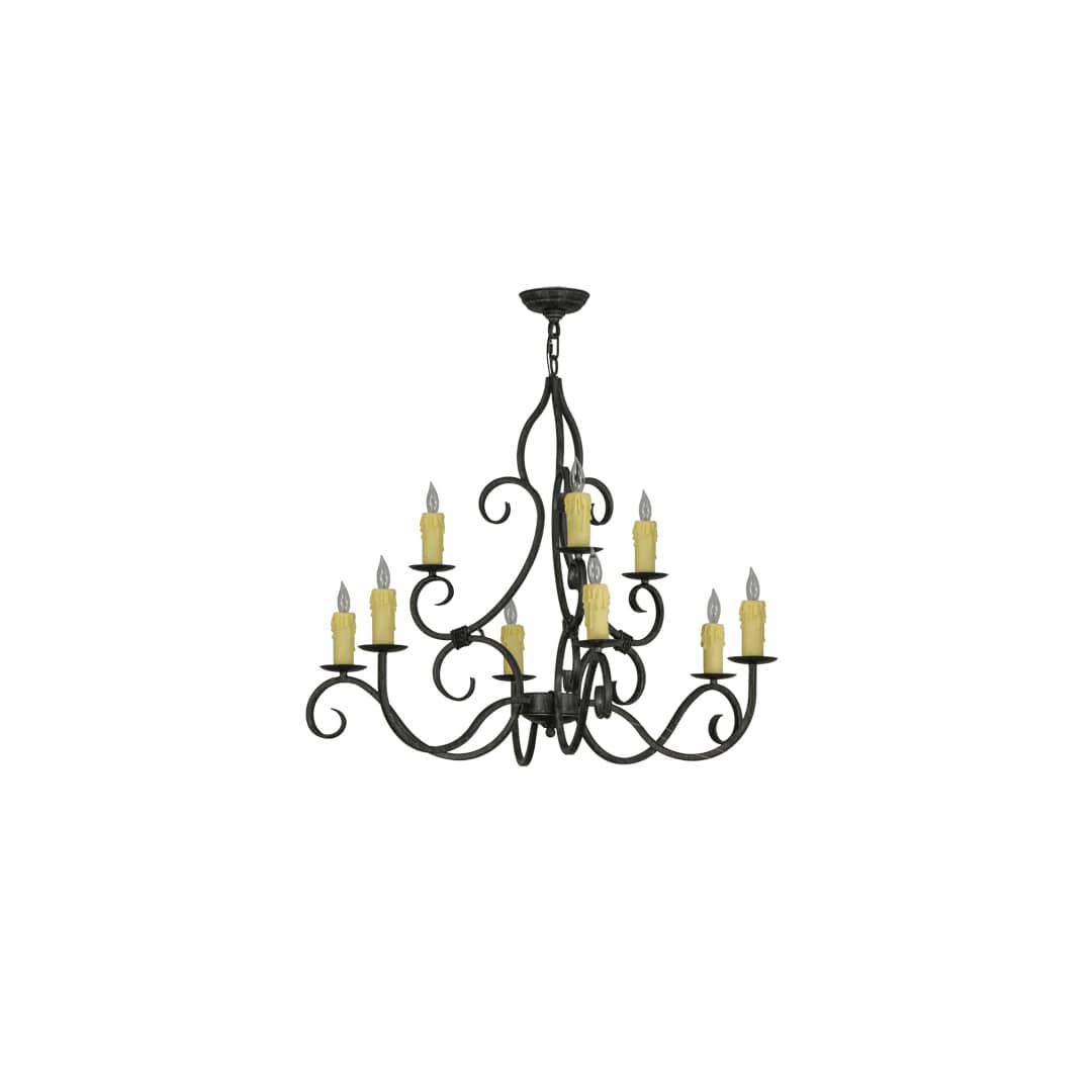 Clayton 9 Light 36" Wide Taper Candle Style Chandelier
