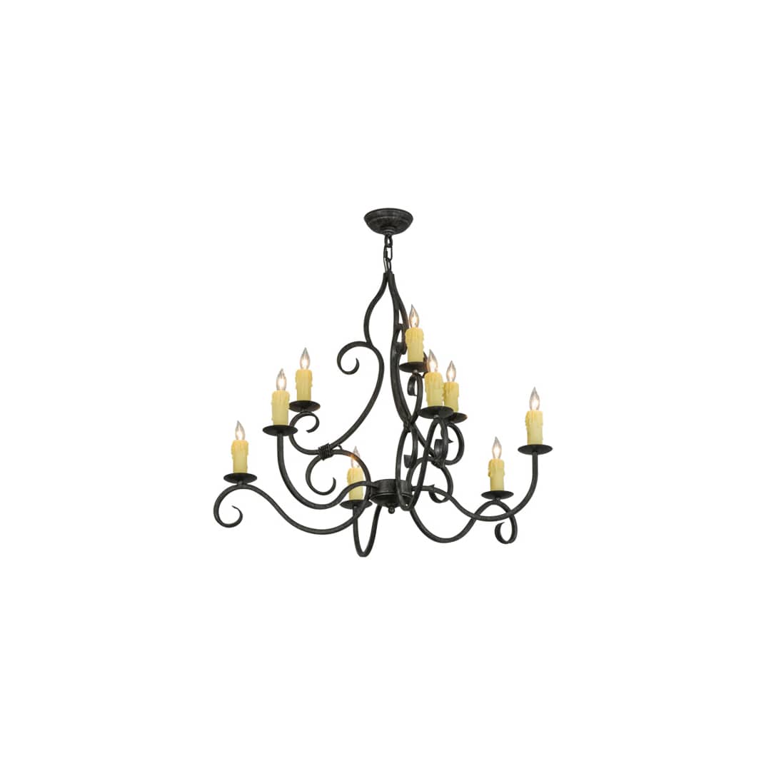 Clayton 9 Light 36" Wide Taper Candle Style Chandelier
