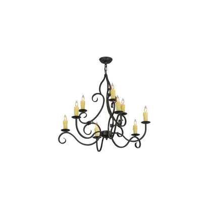 Clayton 9 Light 36" Wide Taper Candle Style Chandelier