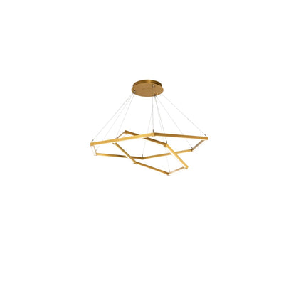2 Light 70" Wide Suspension Multi Light Pendant
