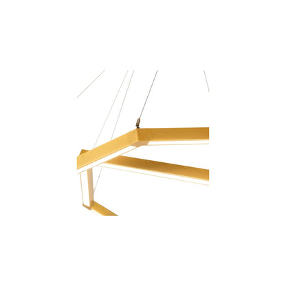 2 Light 70" Wide Suspension Multi Light Pendant