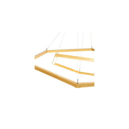 2 Light 70" Wide Suspension Multi Light Pendant