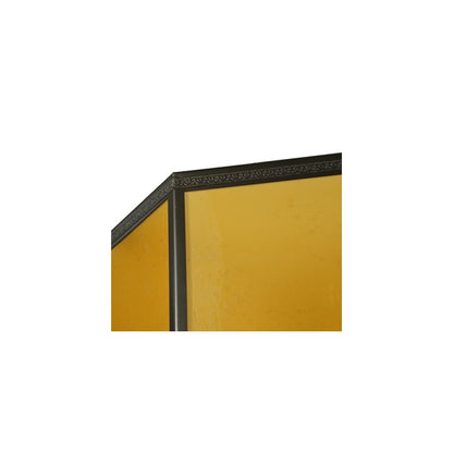 Eltham 4 Light 36" Wide Pendant with Amber Art Glass Shade - Timeless Bronze Finish